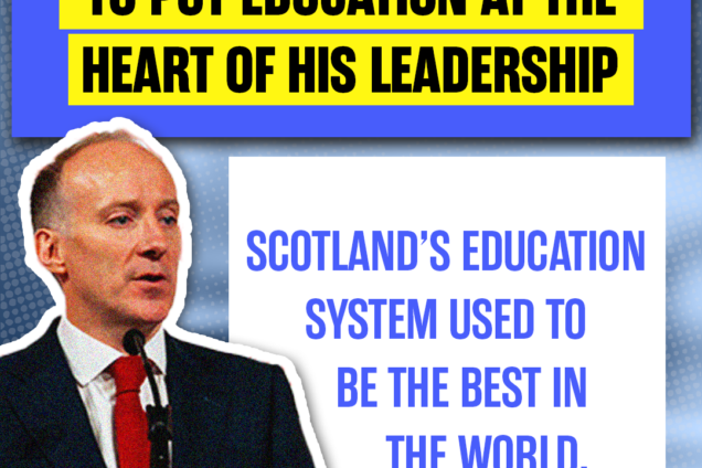 MARRA PLEDGES TO PUT EDUCATION AT HEART OF SCOTTISH POLITICS