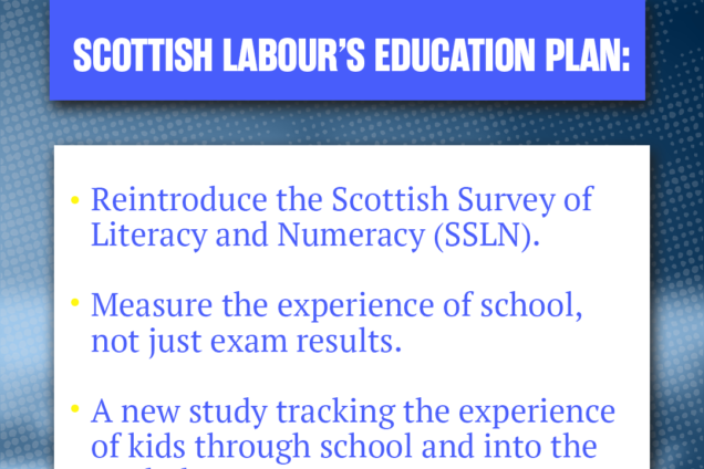 LABOUR UNVEILS EDUCATION DATE PLAN TO STOP SNP MINISTERS ‘MARKING THEIR OWN HOMEWORK’
