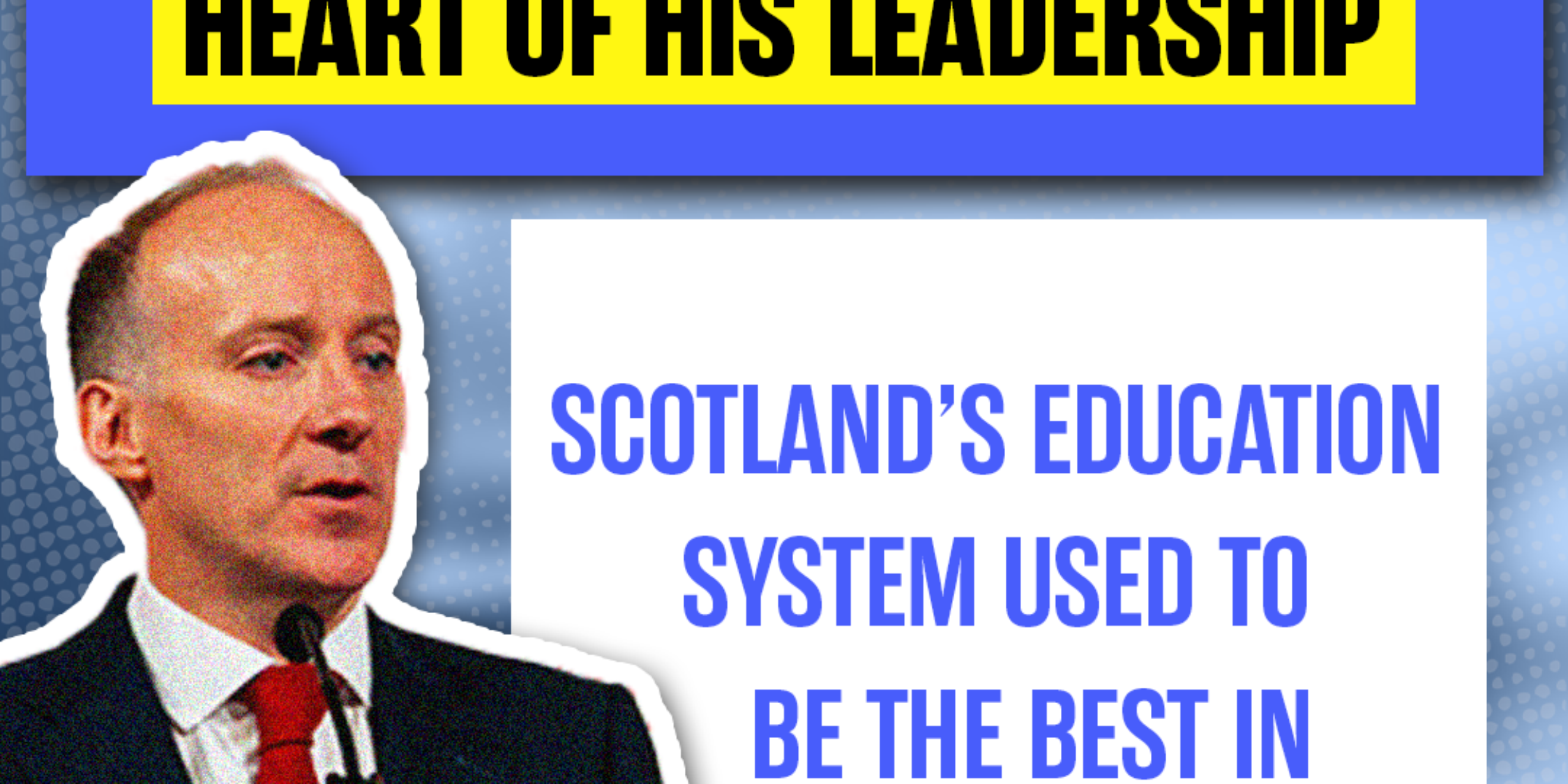 MARRA PLEDGES TO PUT EDUCATION AT HEART OF SCOTTISH POLITICS